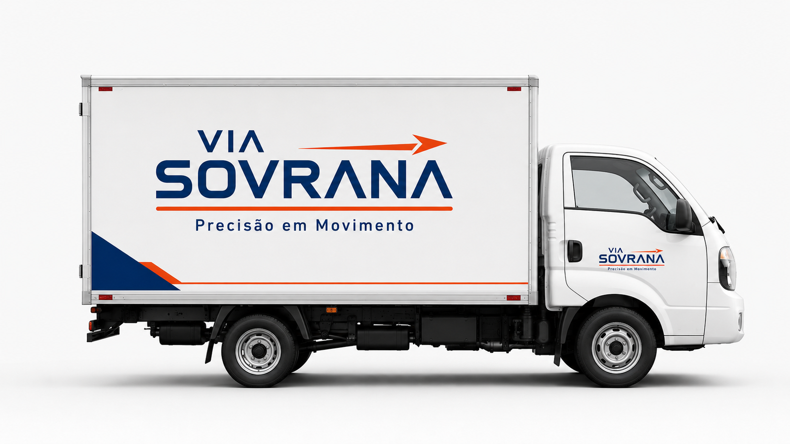 Caminhão baú Via Sovrana